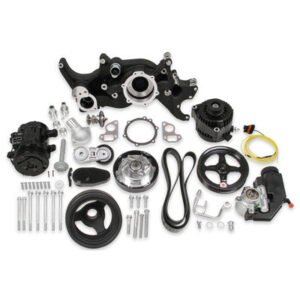 Holley LS Mid-Mount Complete Engine Accessory System 20-185BK
